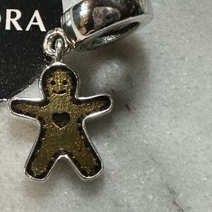 Authentic Pandora, Gingerbread Man Dangle, Retired #790997EN29